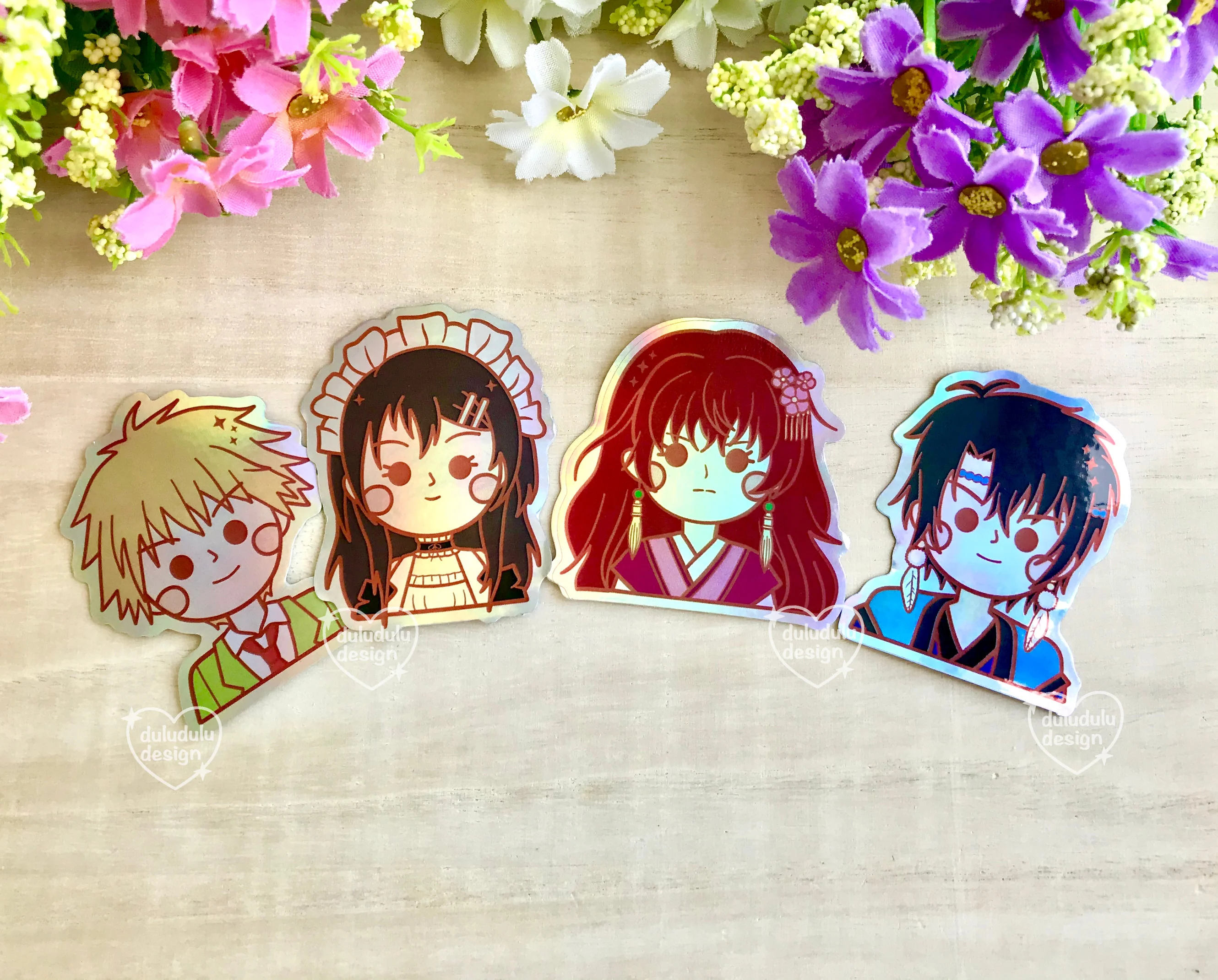 Yona of the Dawn Holographic Vinyl Stickers - Image 3