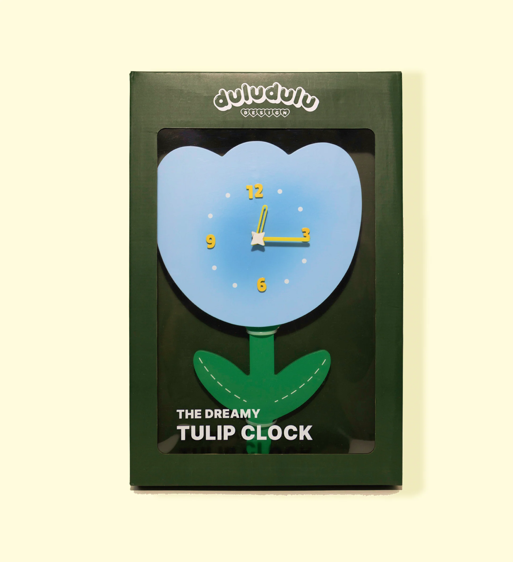 Blue Tulip Clock - Image 3