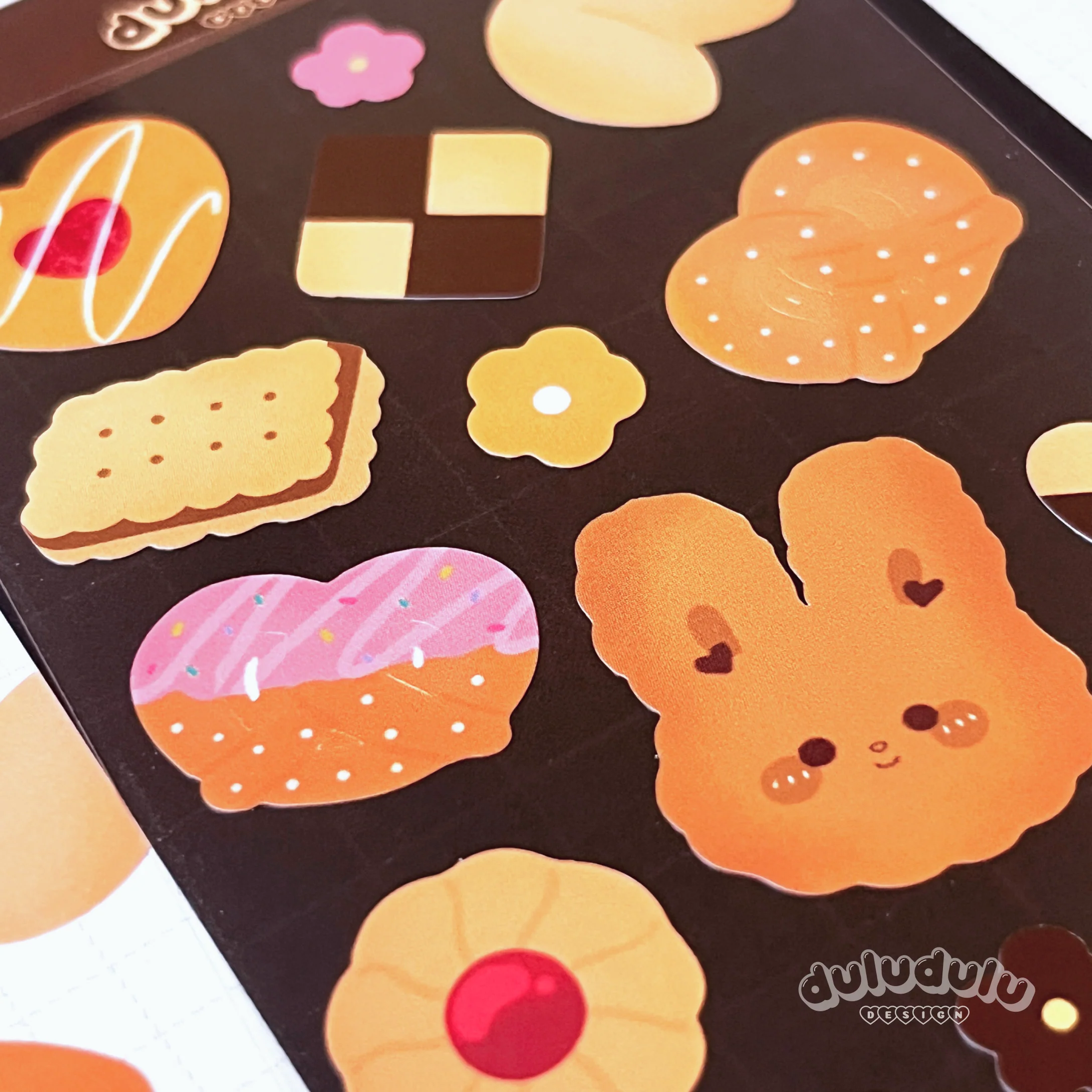 Cookie Bunnies Deco Sticker Sheet - Image 3