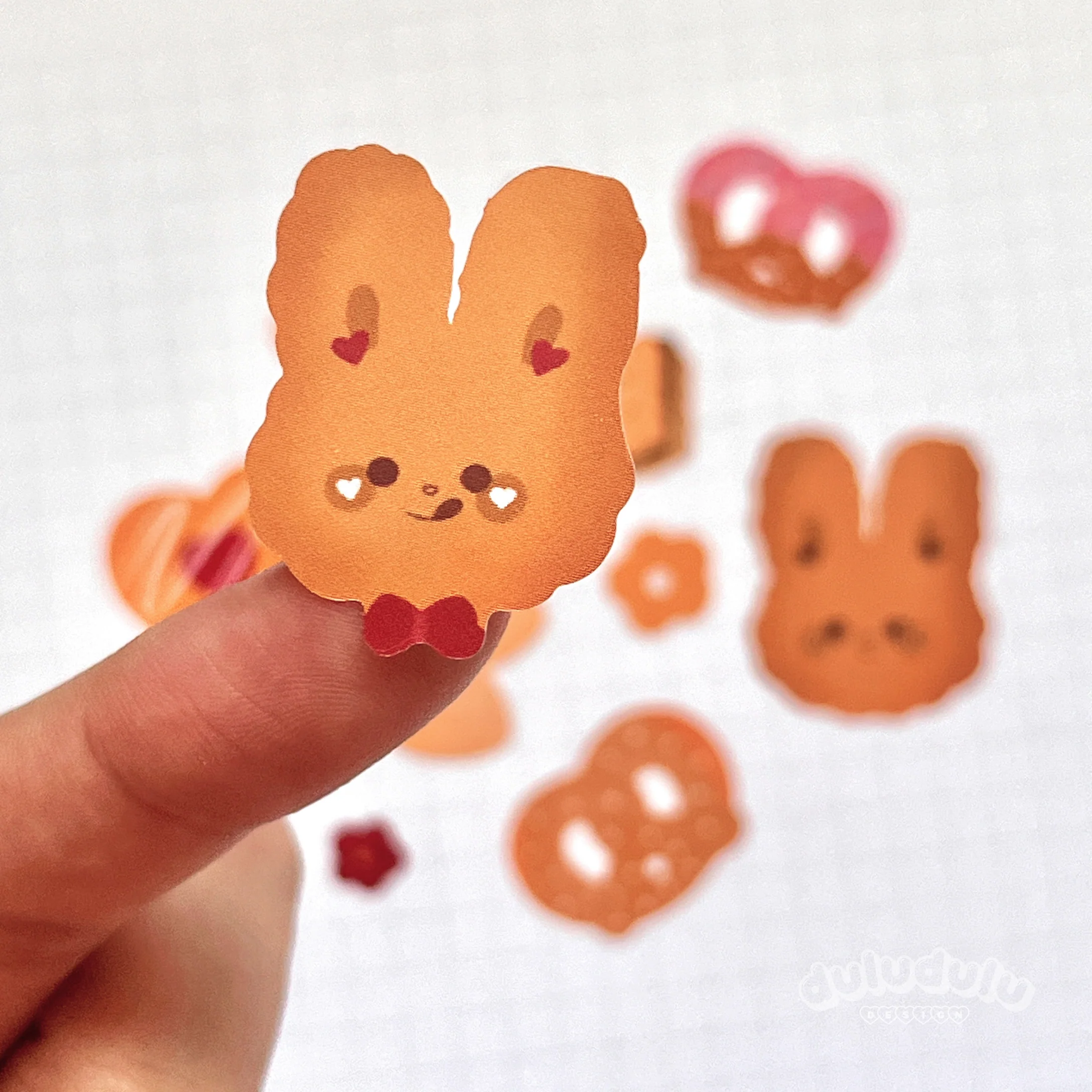 Cookie Bunnies Deco Sticker Sheet - Image 4