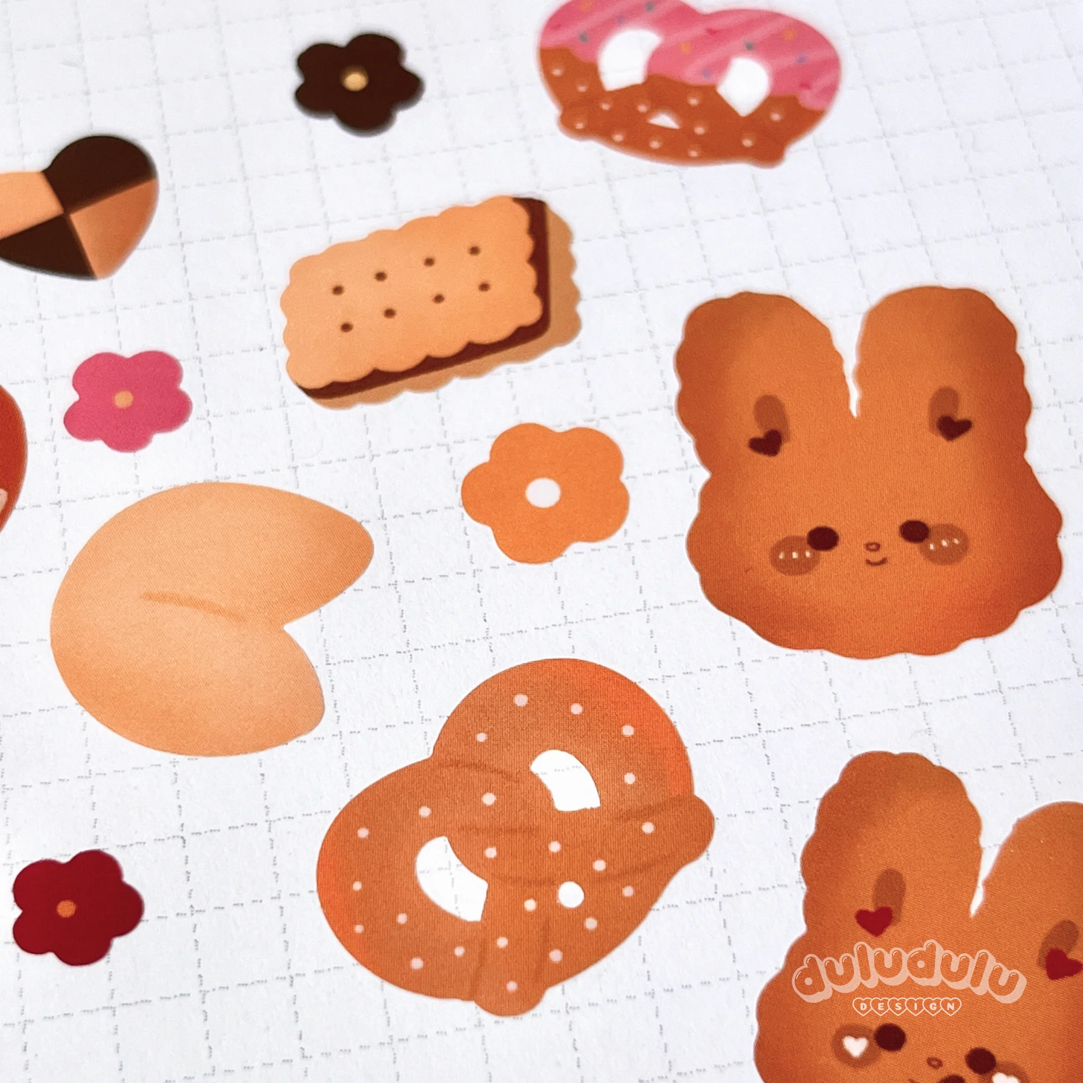 Cookie Bunnies Deco Sticker Sheet - Image 5