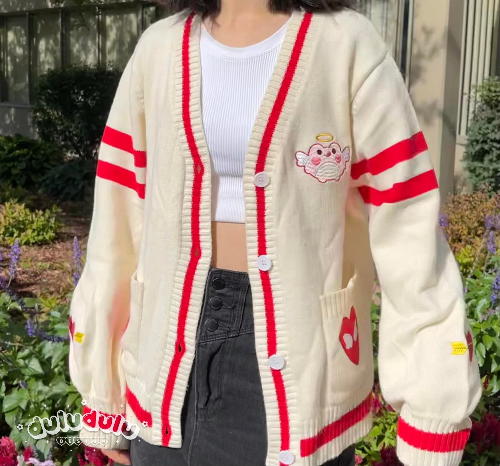 Creamy Angel Froggie Cardigan - Image 7