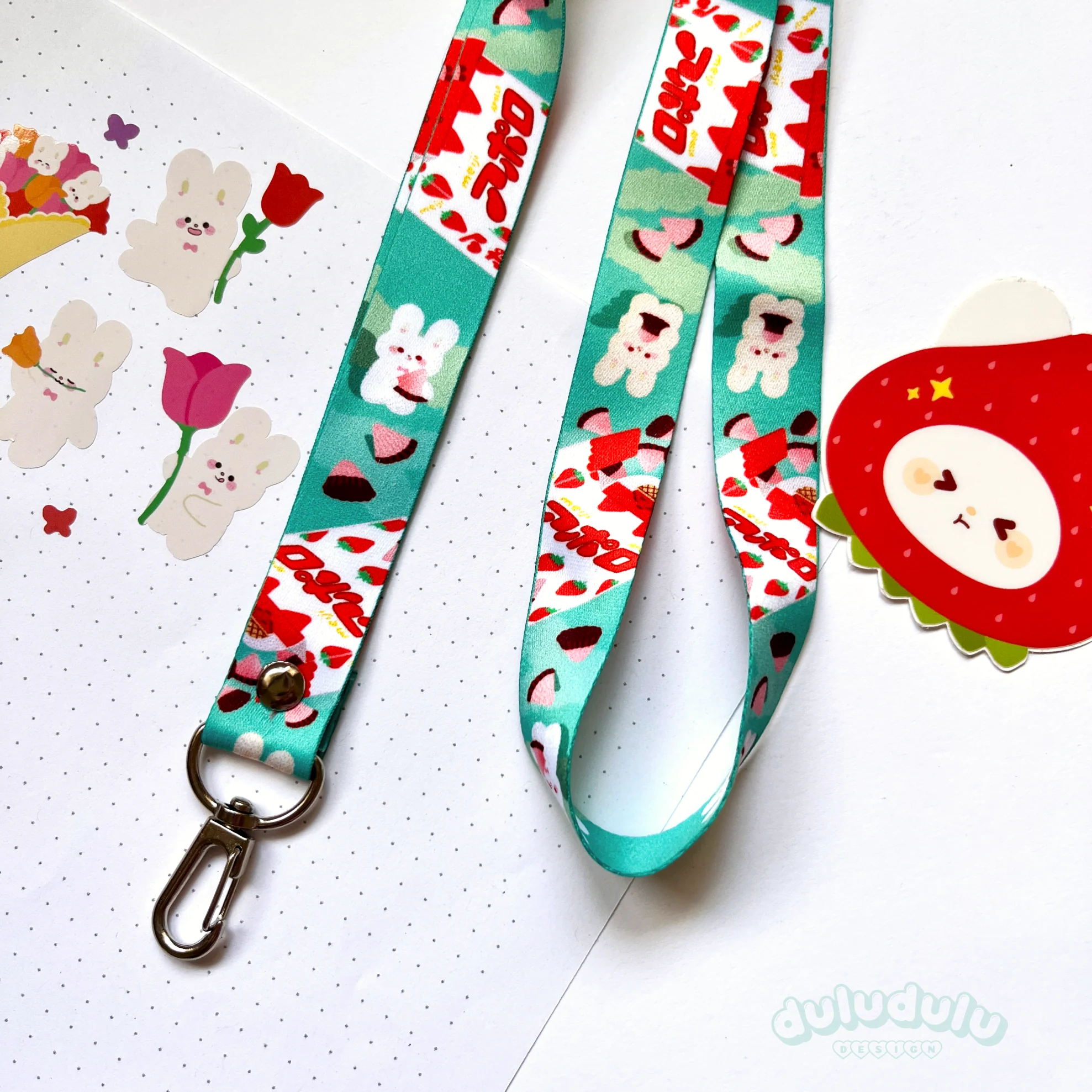 Meiji Choco Cardholder & Lanyard - Image 3