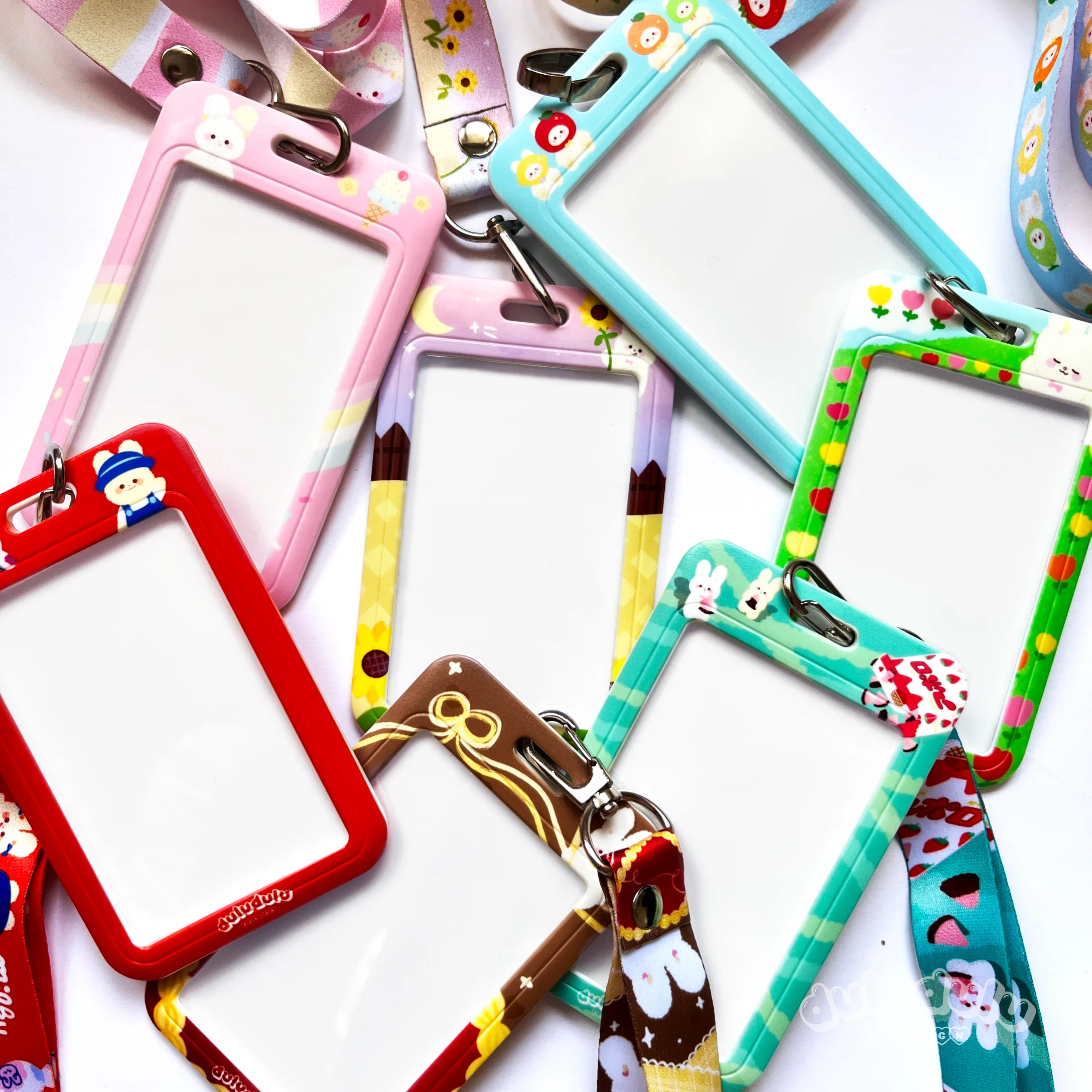 Tulip Field Bunny Cardholder & Lanyard - Image 6