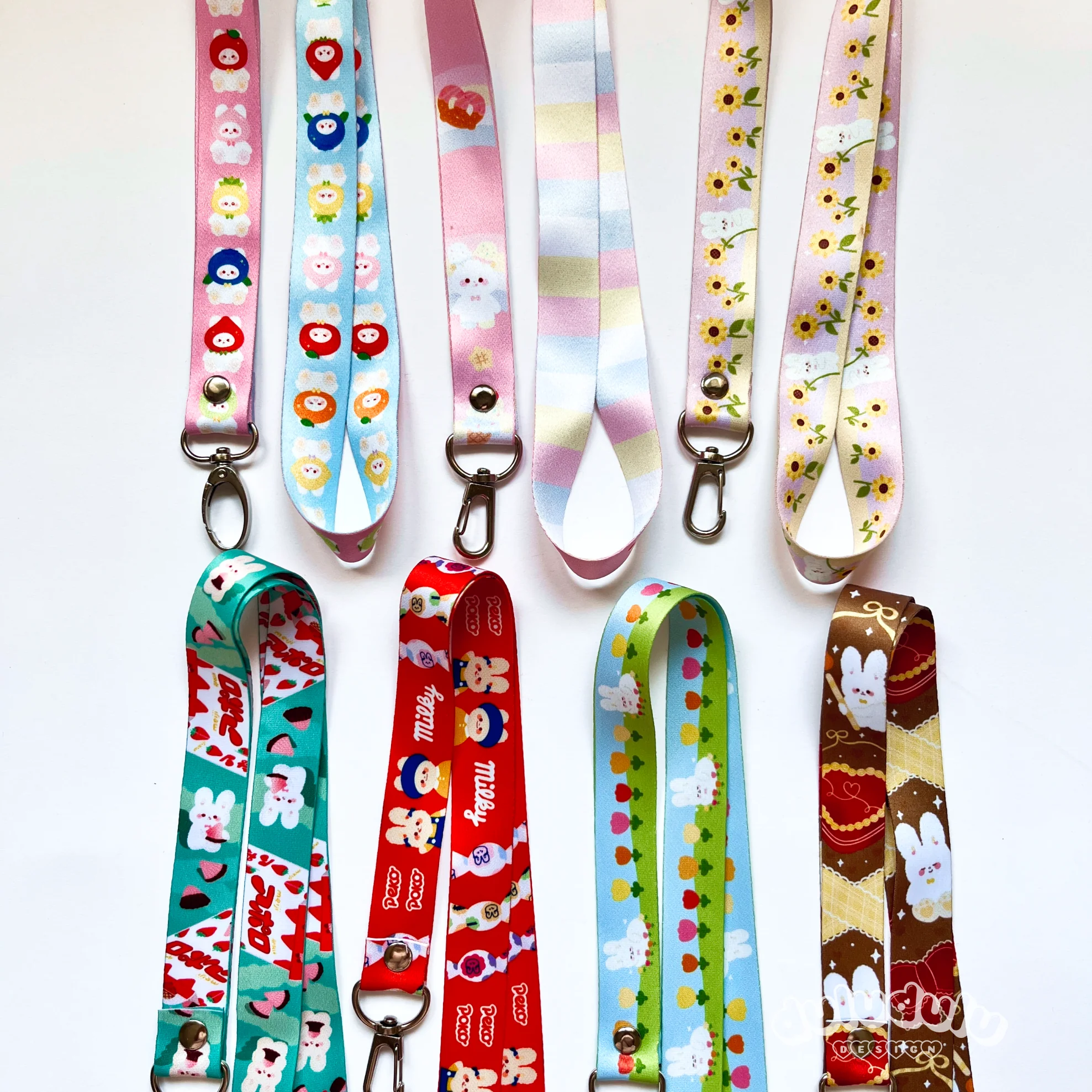 Tulip Field Bunny Cardholder & Lanyard - Image 8