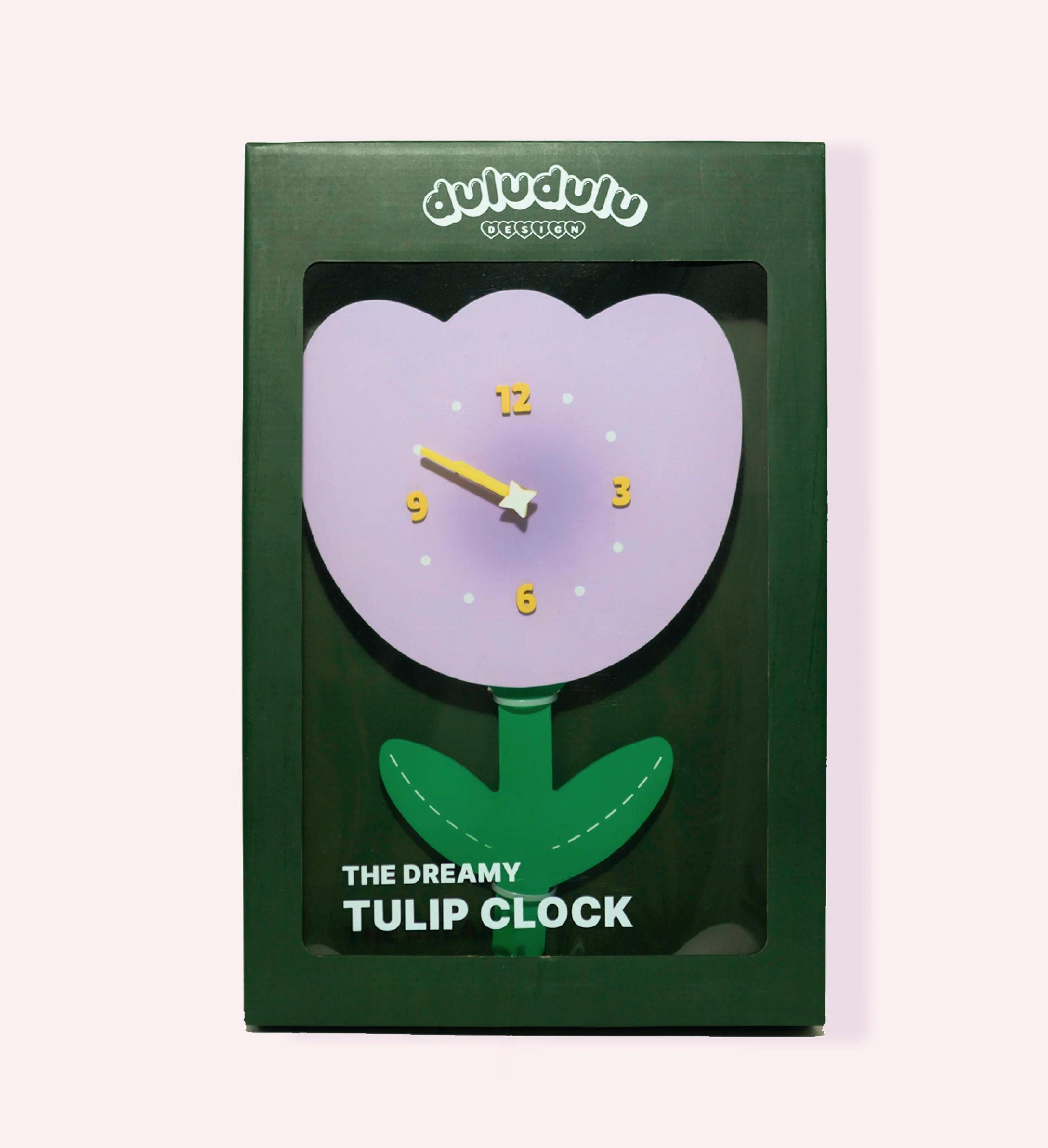 Purple Tulip Clock - Image 4