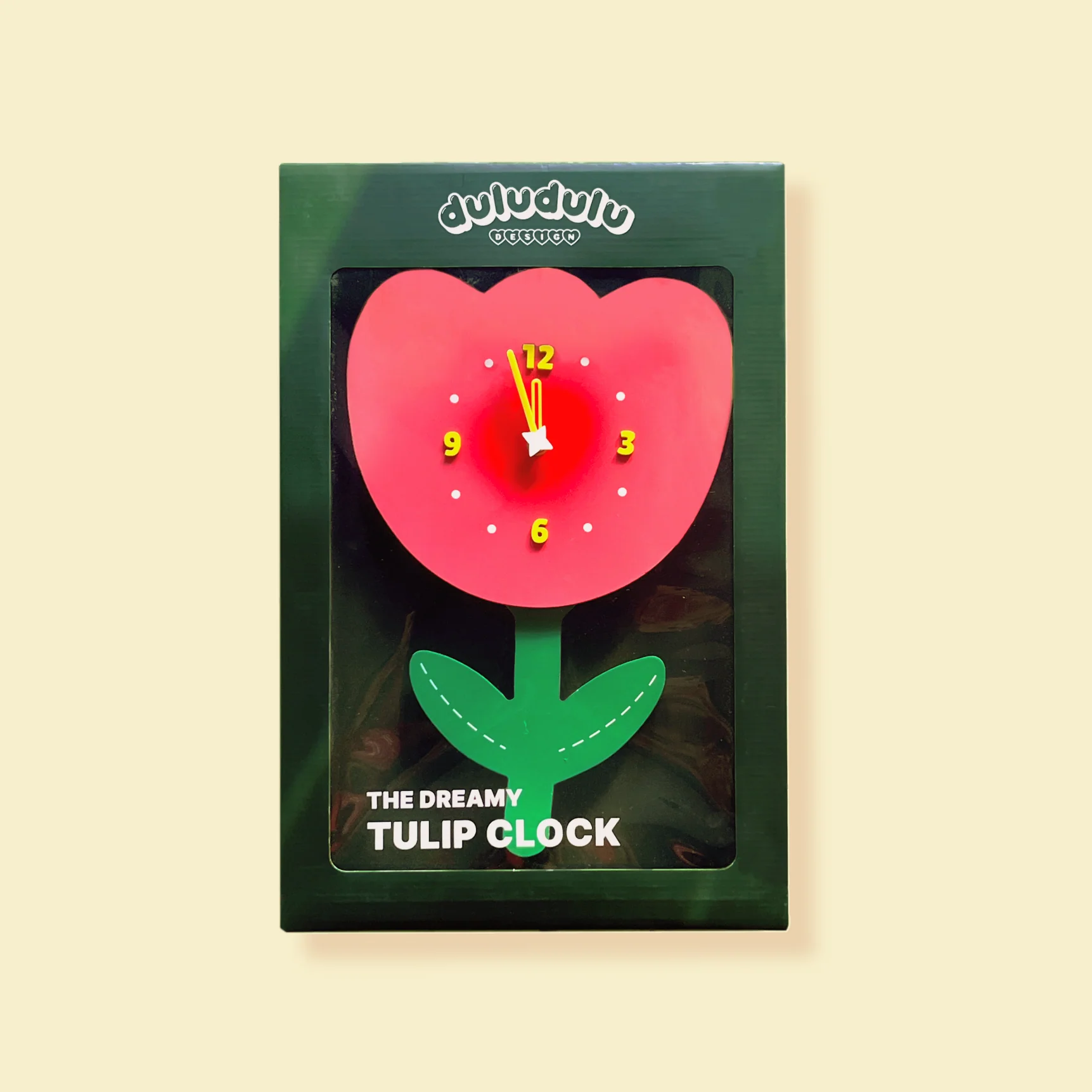Red Tulip Clock (gradient ver.) - Image 3